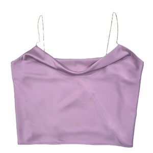 HOUSE OF HARLOW 1960 Rhinestone Bling Sexy Strap Tank Cami Top Glam NWT Large